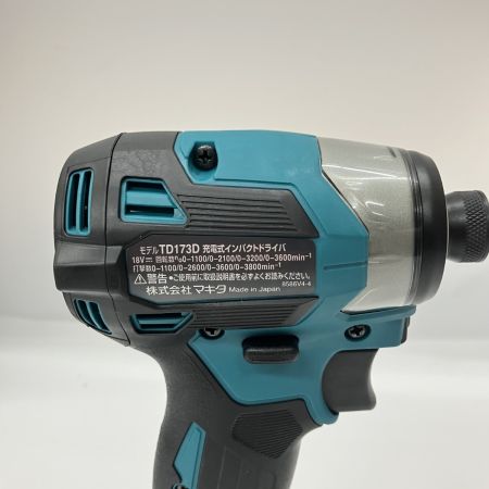  MAKITA マキタ 充電式インパクトドライバ 18v 6.0Ah TD173DRGX ブルー 未使用品