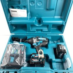 ＊＊ MAKITA マキタ 40v 2.5Ah 充電式インパクトレンチ 【PSEマーク有】 TW001GRDX ブルー 未使用品 (1) Sランク