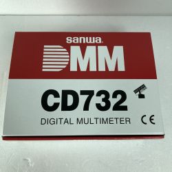 ＊＊ SANWA デジタルマルチメータ 未使用品 CD732 グレー Sランク