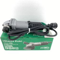＊＊ HITACHI 日立 125mmm コード式ディスクグラインダ 本体のみ ※ホイールガード欠品 G13SH5(E) シルバー Sランク