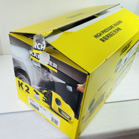  KARCHER ケルヒャー 高圧洗浄機 K2サイレント 付属品完備 ※外箱破れあり K2ｻｲﾚﾝﾄ イエロー