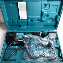 ＊＊ MAKITA マキタ 空気入れ  10.8v 1.5Ah 未使用品 充電器・充電池1個・ケース付 MP100D ブルー Sランク