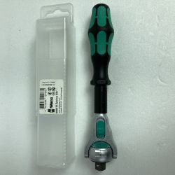 ＊＊ Wera Werk ラチェットハンドル ケース付 9.5sq 使用感有 003550 グリーン Bランク