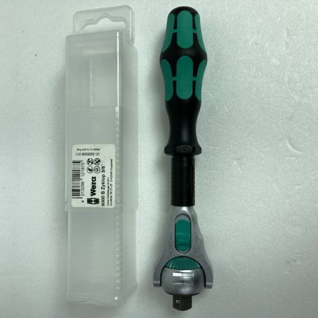  Wera Werk ラチェットハンドル ケース付 9.5sq 使用感有 003550 グリーン