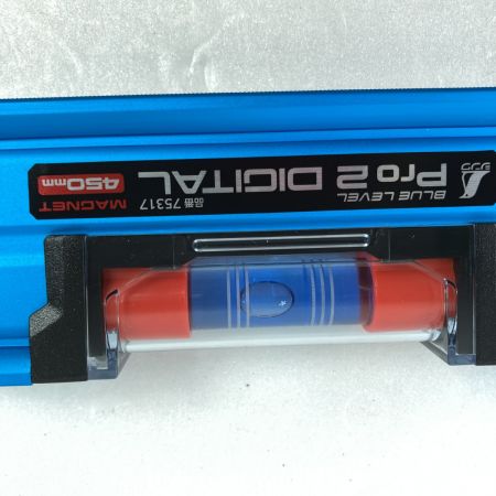  シンワ測定 ブルーレベル デジタル Pro2 450mm マグネット付 75317 ブルー