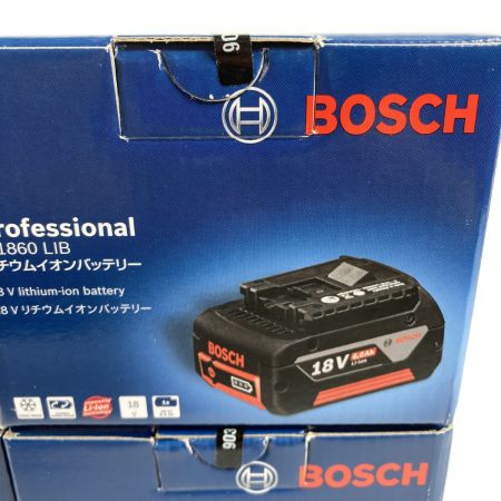  BOSCH ボッシュ 18V/6.0Ah リチウムイオンバッテリ 4個セット  A1860LIB