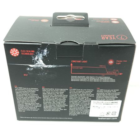  レッドレンザー 【未使用品】 ヘッドランプ ヘッドライト (3) H5R Core ブラック