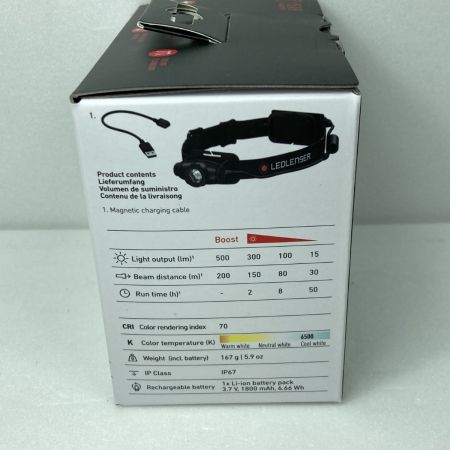  レッドレンザー 【未使用品】 ヘッドランプ ヘッドライト (2) H5R Core ブラック