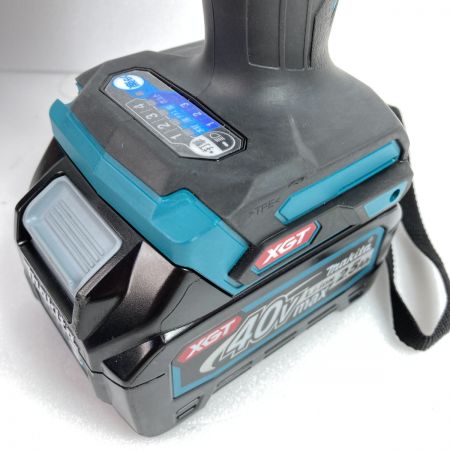  MAKITA マキタ 40Vmax 充電式インパクトドライバ (バッテリ2個・充電器・ケース付) TD001G ブルー