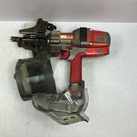 MAX マックス 高圧 90mm スーパーネイラ HN-90 レッド
