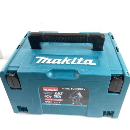  MAKITA マキタ 18V 充電式ボードカッタ バッテリ1個・充電器・ケース付 SD180D ブルー