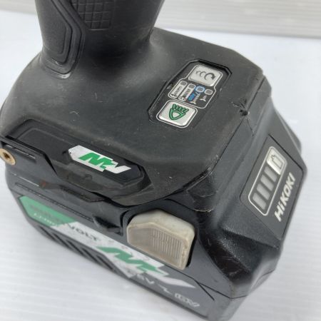  HiKOKI ハイコーキ 36V コードレスインパクトドライバ バッテリ2個付属　※充電器なし WH36DC ブラック