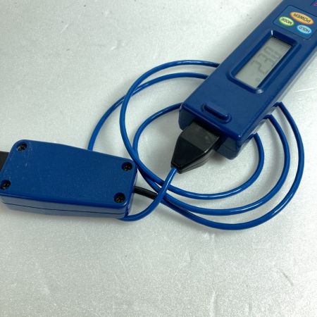  イチネンTASCO DEGITAL THERMOMETER 接触型デジタル温度計 取説・ケース付 TA410-110 ブルー