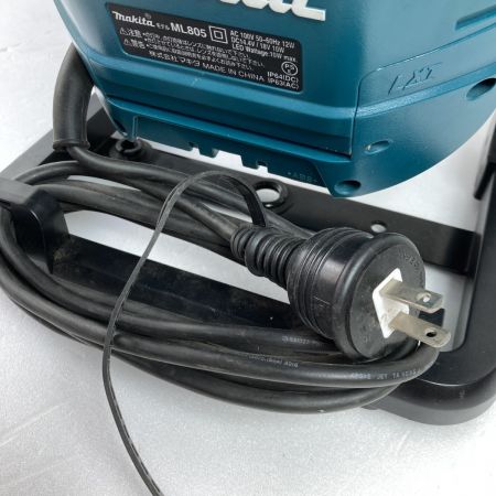  MAKITA マキタ 充電式LEDスタンドライト 本体のみ ※バッテリ・充電器なし ML805 ブルー