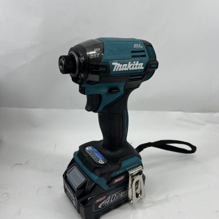  MAKITA マキタ インパクトドライバ 40v  TD002GRDX ブルー 未使用品 充電器・充電池2個・ケース付