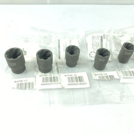  KTC ケーティーシー ツイストソケット BSTW-08/09/10/11/12/13/14/15/16/17 10個セット 9.5sq