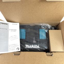 ＊＊ MAKITA マキタ 2口急速充電器 (18V/14.4V対応) DC18RD ブラック Sランク