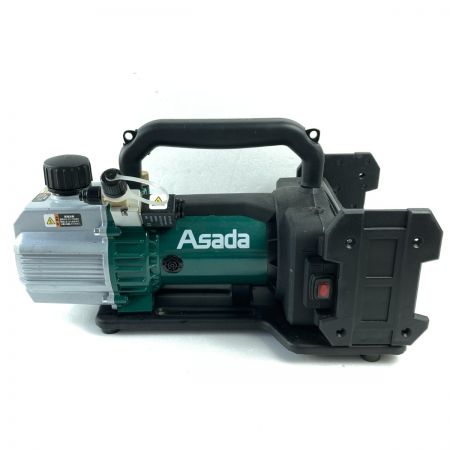  Asada 36V(18V+18V)  充電式真空ポンプ  本体のみ 4CFM-B グリーン