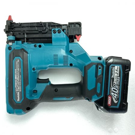  MAKITA マキタ 40Vmax 35mm 充電式ピンタッカ バッテリ・充電器・ケース付属 PT001G ブルー