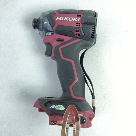  HiKOKI ハイコーキ 36V コードレスインパクトドライバ 本体のみ WH36DC スコーピオンレッド