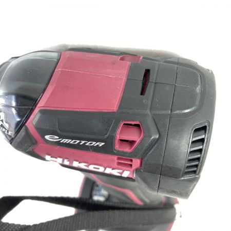  HiKOKI ハイコーキ 36V コードレスインパクトドライバ 本体のみ WH36DC スコーピオンレッド