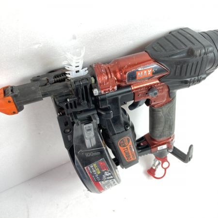  MAX マックス 高圧ねじ打ち機 25~41mm 本体のみ HV-R41G4 ブラック×オレンジ