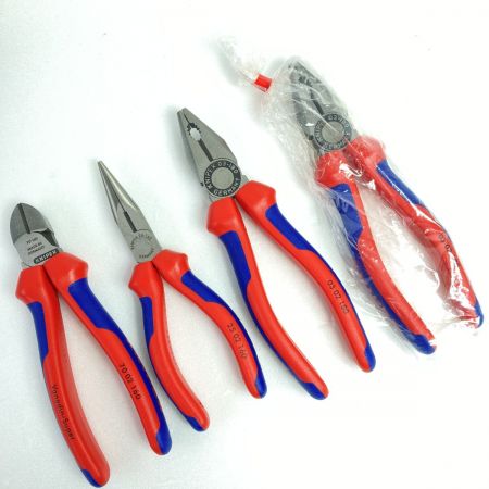  KNIPEX クニペックス ペンチ・プライヤー・ニッパー 合計4本セット