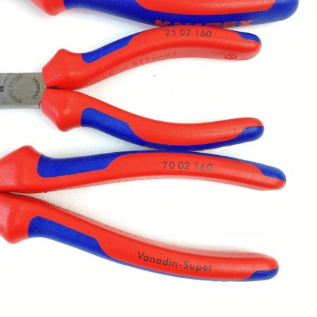  KNIPEX クニペックス ペンチ・プライヤー・ニッパー 合計4本セット