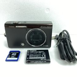 ＊＊ CASIO カシオ 自分撮り コンパクトデジタルカメラ 1600万画素 バッテリ1個付属 EXLIM HS ZR-50 Bランク