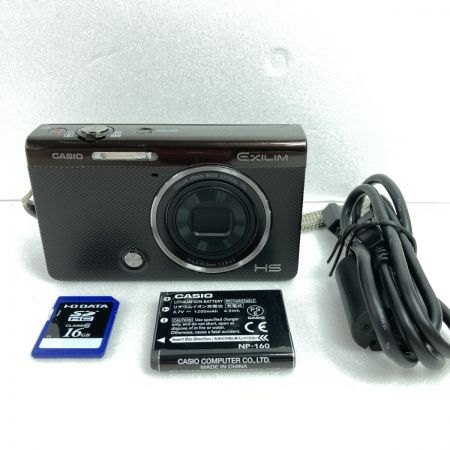  CASIO カシオ 自分撮り コンパクトデジタルカメラ 1600万画素 バッテリ1個付属 EXLIM HS ZR-50