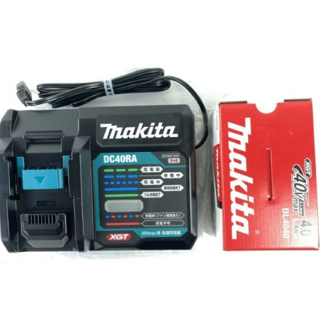  MAKITA マキタ 40Vmax/4.0Ah 純正バッテリ BL4040 & 急速充電器 DC40RA セット (2)
