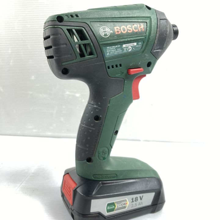 未使用品　BOSCH　PDR18LI 　18Vインパクト　バッテリ2個 BOSCH ボッシュ 18V 充電インパクトドライバー バッテリ2個・充電器