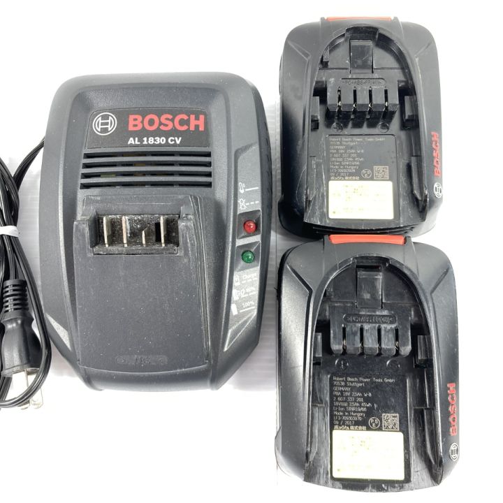 未使用品　BOSCH　PDR18LI 　18Vインパクト　バッテリ2個 BOSCH ボッシュ 18V 充電インパクトドライバー バッテリ2個・充電器