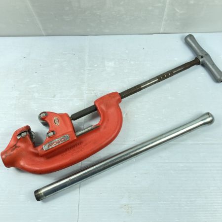  RIDGID (日本エマソン) 強力型パイプカッタ (1枚刃) 1"~3" No3-S レッド