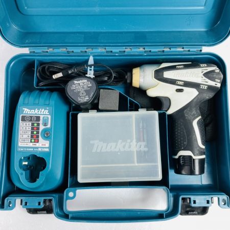  MAKITA マキタ インパクトドライバ 10.8v 1.3Ah TD090D ブラック×ホワイト