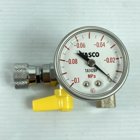  イチネンTASCO ウルトラﾐﾆ真空ポンプゲージ 取説・箱付 TA142MK シルバー