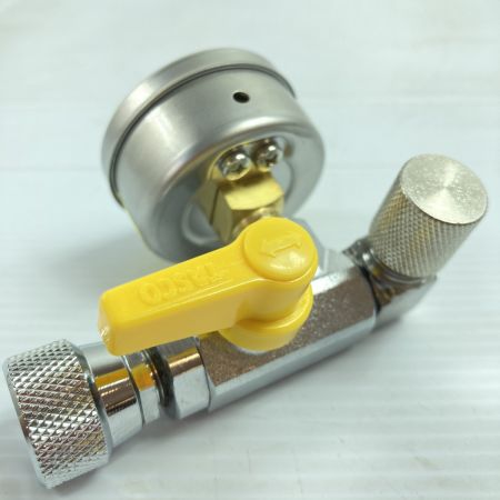  イチネンTASCO ウルトラﾐﾆ真空ポンプゲージ 取説・箱付 TA142MK シルバー