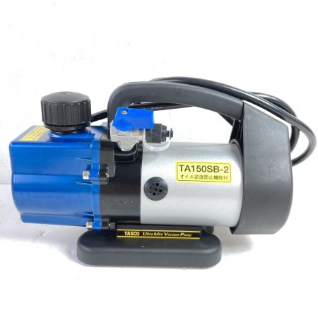  イチネンTASCO 真空ポンプ コード式 ケース付 TA150SB-2 ブラック×シルバー