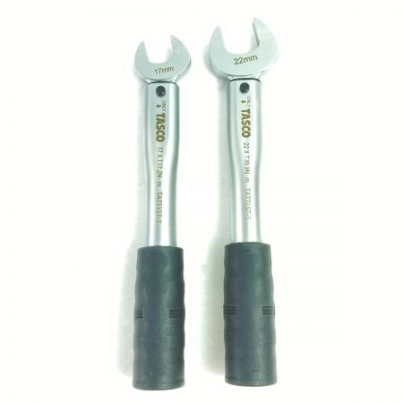  イチネンTASCO トルクレンチセット (1/4,3/8) 校正証明書付 TA771ST-23S シルバー