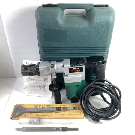  HITACHI 日立 ハンマ 六角シャンクタイプ ケース付 H41SA シルバー×グリーン