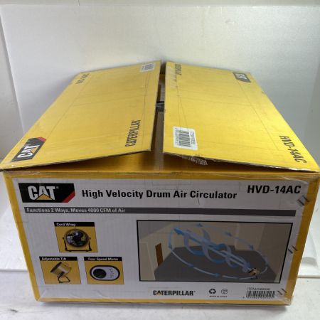  CATERPILLAR サーキュレーター 送風機 HVD-14AC イエロー