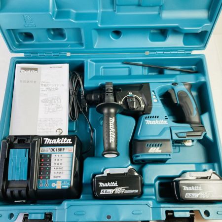  MAKITA マキタ ハンマドリル  24mm 18v 6.0Ah HR244DRGX ブルー