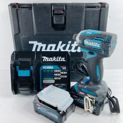 ＊＊ MAKITA マキタ インパクトドライバ 40V TD001GRDX ブルー Cランク
