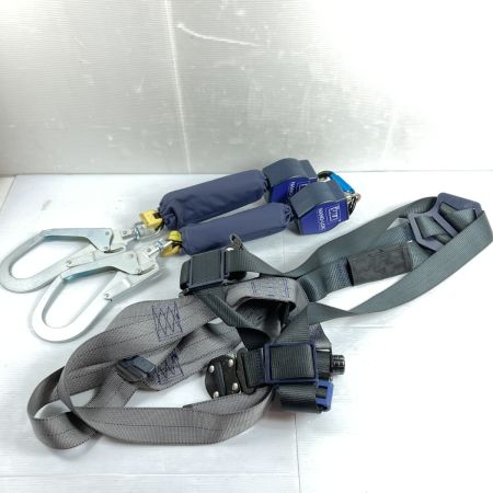  3M DBI SALA Nano-Lok 巻取式ランヤード ツインタイプ 新規格対応 (2) ネイビー