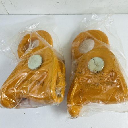  KITO キトー ワイヤークリップ 定格荷重3t/ワイヤーロープ径16~20mm 2個セット KC200 オレンジ