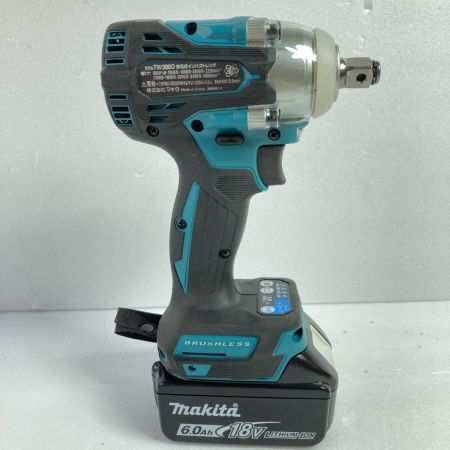  MAKITA マキタ 18V 充電式インパクトレンチ 300Nm 差込角12.7mm バッテリ1個付 ※充電器なし TW300DZ ブルー