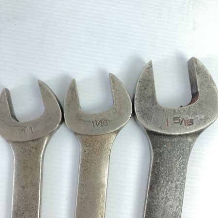  Snap-on スナップオン コンビネーションレンチ GOEX48B/GOEX42B/GOEX40B GOEX42/34/32 インチ 6本組 GOEX