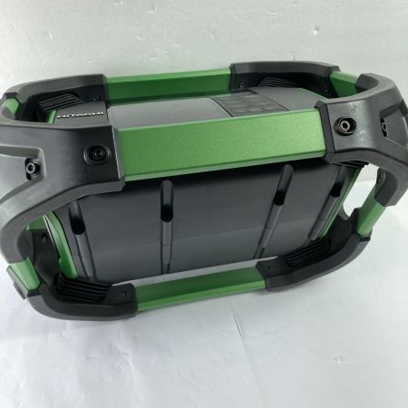  HiKOKI ハイコーキ 14.4/18V コードレスラジオ ACアダプタ付属 ※バッテリ・充電器なし UR18DSDL グリーン