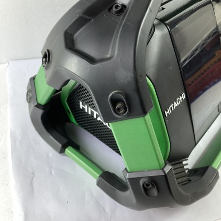  HiKOKI ハイコーキ 14.4/18V コードレスラジオ ACアダプタ付属 ※バッテリ・充電器なし UR18DSDL グリーン