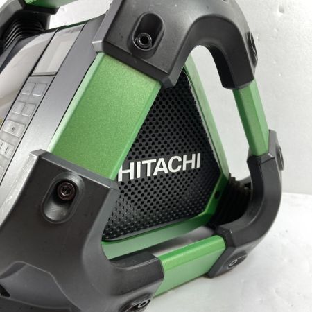  HiKOKI ハイコーキ 14.4/18V コードレスラジオ ACアダプタ付属 ※バッテリ・充電器なし UR18DSDL グリーン